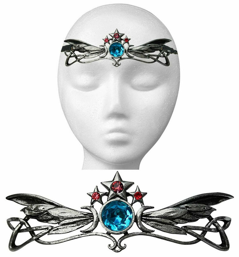 Hengeband LADY OF THE MOON Briar Headband Tiara Handfasting GOTHIC WEDDING Prom