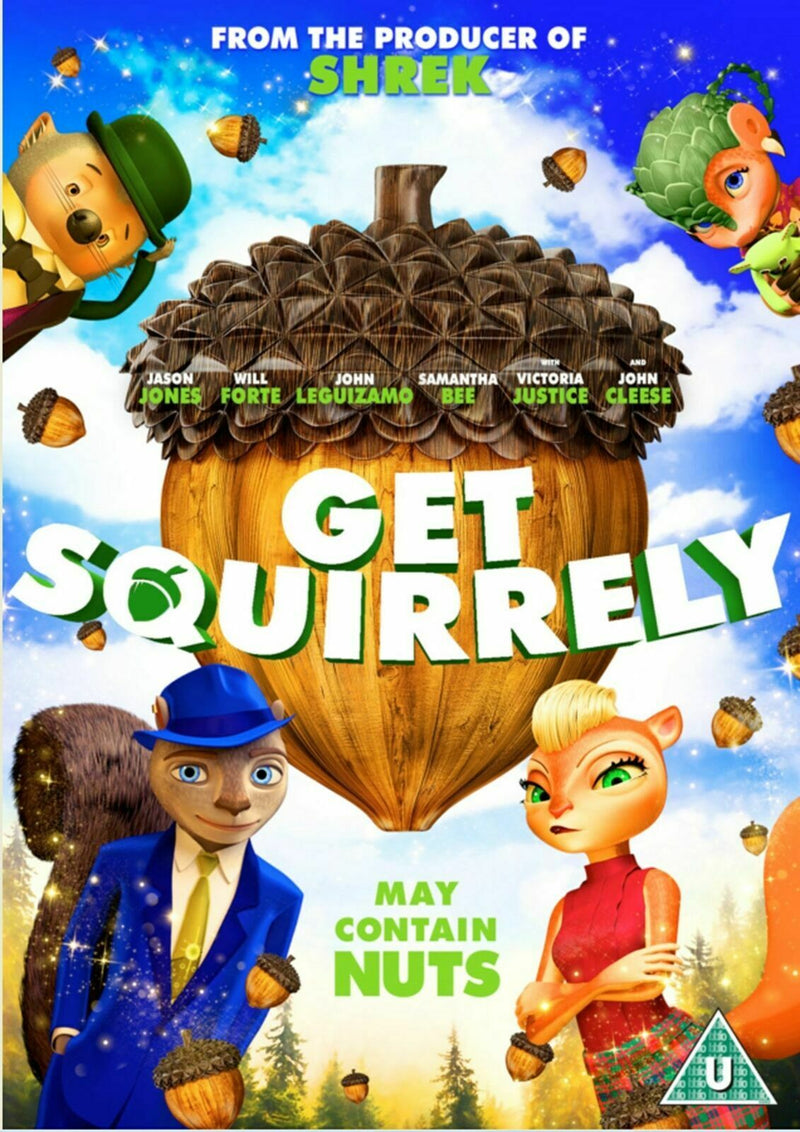 Get Squirrely [DVD] Family Kids Animated Movie - Fun - Official Stock Gift Idea