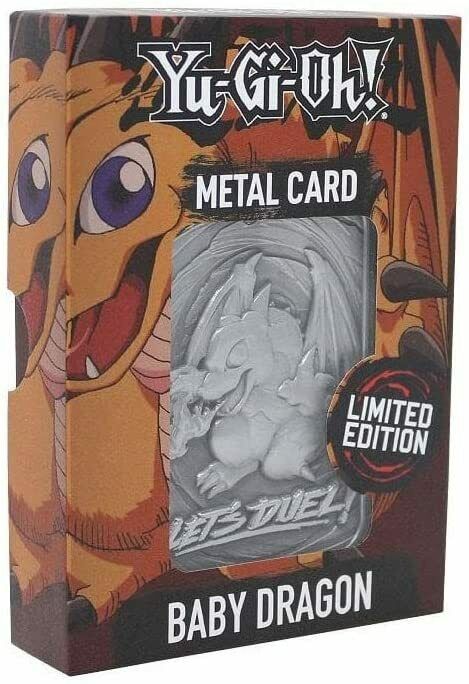 Yu-Gi-Oh - Limited Edition Metal Collectible - Baby Dragon - GIFT IDEA MERCH NEW