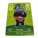 ANIMAL CROSSING AMIIBO SERIES 4 PEEWEE 346 Wii U Switch 3DS GIFT IDEA CARD NEW