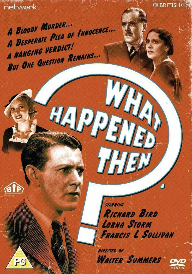 What Happened Then? (DVD) Richard Bird, Lorna Storm MOVIE Film Gift idea NEW