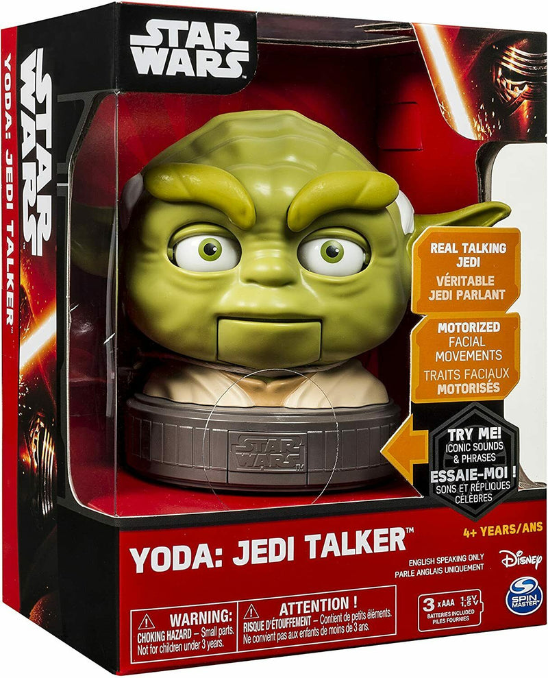 Star Wars Jedi Talking Yoda with Motorized Facial Movements Official Gift IDEA