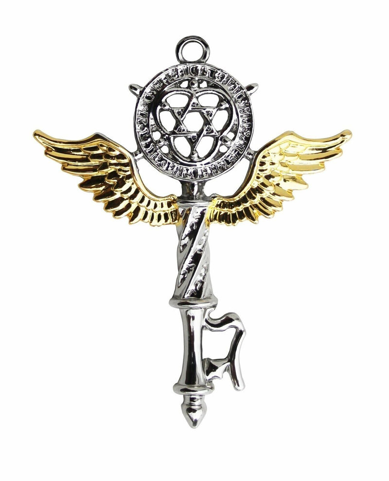 Key of Solomon For Mind Spirit Protection Mystic Kabbalah Pendant Necklace gift