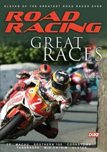 Road Racing - Great Races Vol 2  DVD Joey Dunlop, David Jefferies, Steve Hislop