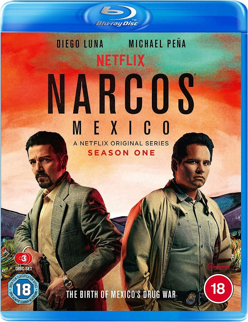 Narcos Mexico [Blu-ray] SEASON ONE series 1 - Full HD - Gift Idea - TV Show