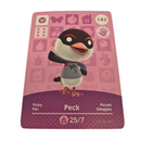 ANIMAL CROSSING AMIIBO SERIES 2 PECK 142 Wii U Switch 3DS GIFT IDEA CARD NEW