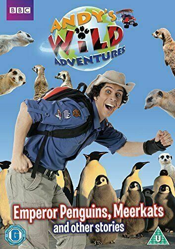 Andy's Wild Adventures: Emperor Penguins, Meerkats DVD Gift Idea NEW