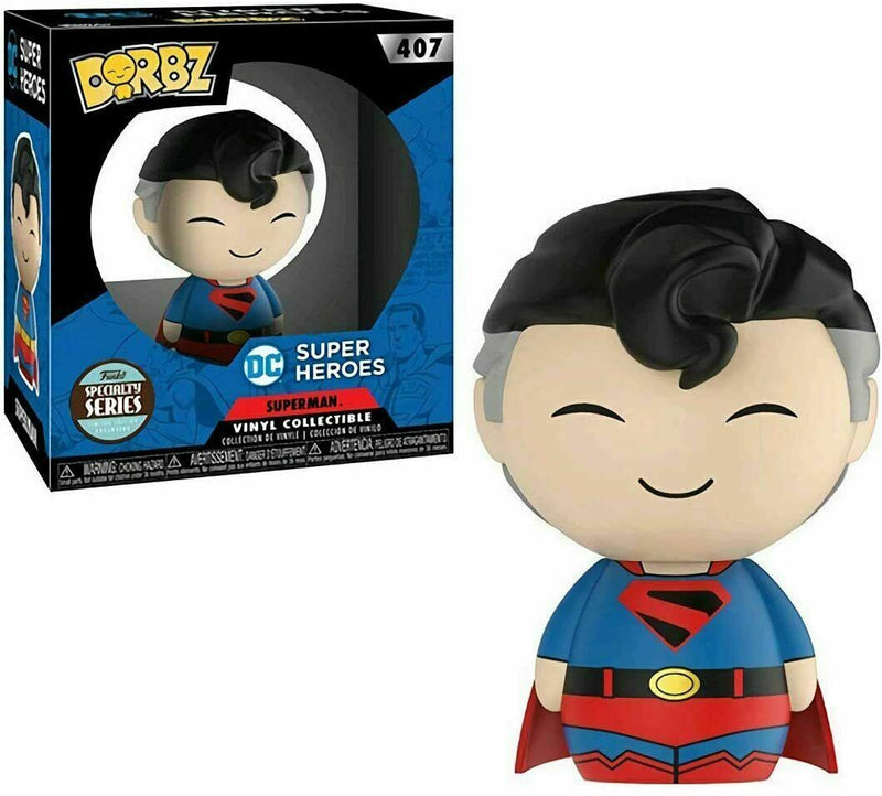 Funko Dorbz Vinyl Figure * DC Comics SUPERMAN * NEW 407 Gift Idea Figure UK NEW