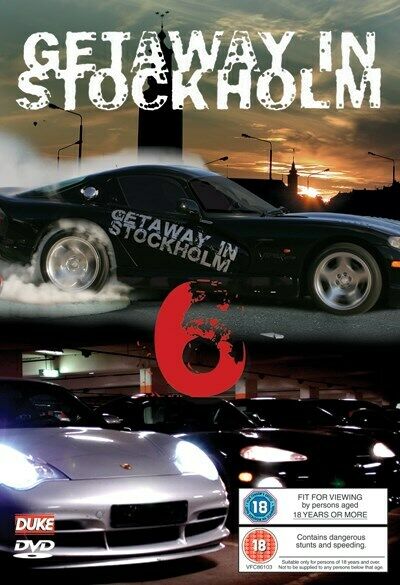 Getaway in Stockholm: 6 DVD NEW Dodge Viper GTS v. Porsche 911 GT3 Gift Idea