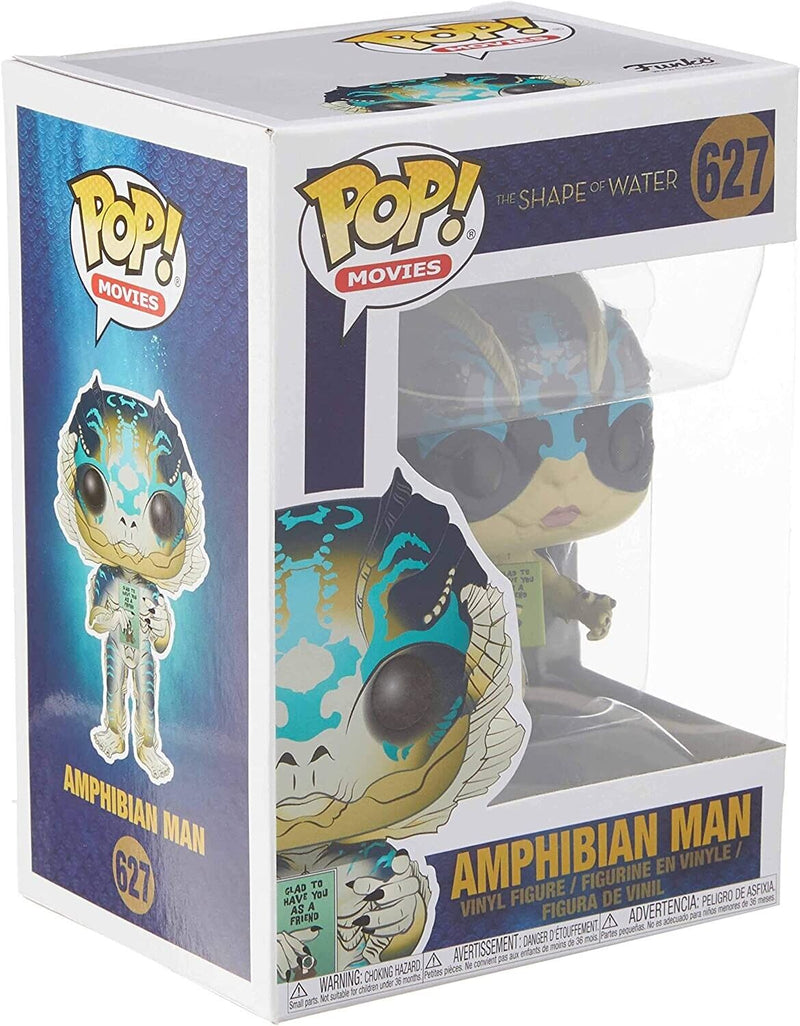 The Shape of Water Amphibian Man with Card Funko Pop Vinyl Figure