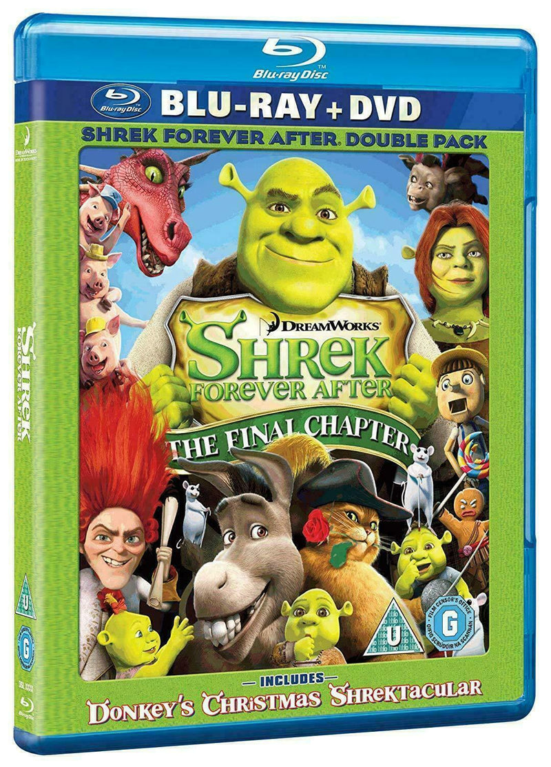 Shrek Forever After: The Final Chapter double - blu ray and dvd - gift idea