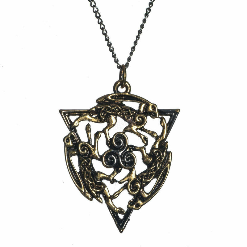 Mythic Celts Dance of Rhiannon Pendant Necklace for Boundless Energy GIFT IDEA