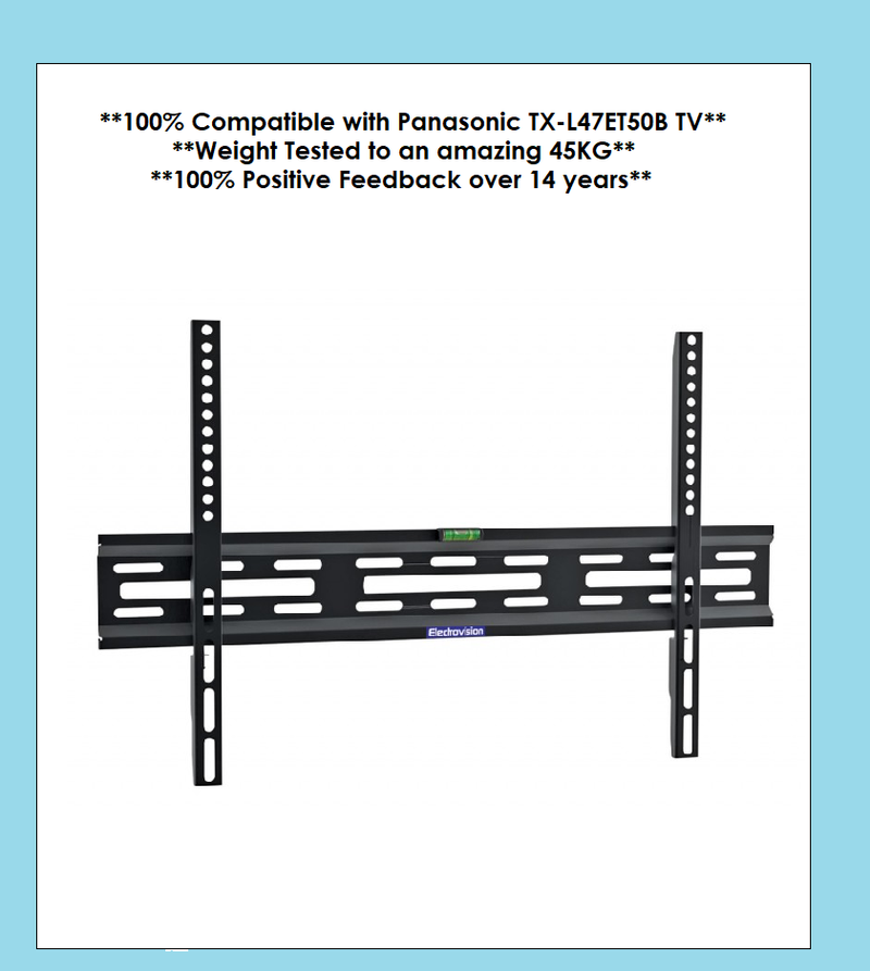 TX-L47ET50B PANASONIC 40" SLIM TV BRACKET WALL MOUNT LCD Screen Fixing NEW