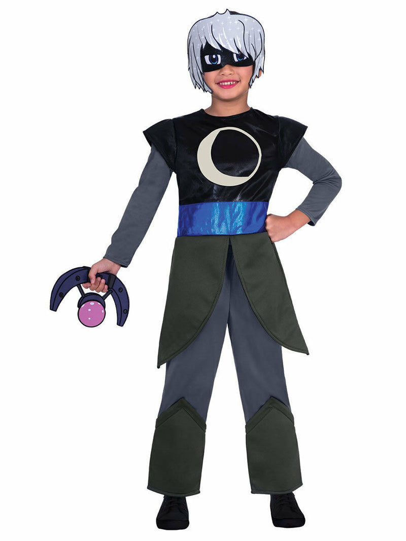 Official PJ Masks Luna Girl Costume Superhero Fancy Dress Kids Outfit aged 7-8 L
