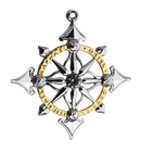 New Archangel Compass For Harmony Mystic Kabbalah Pendant Necklace GIFT IDEA NEW