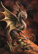 Anne Stokes Blank Greeting card Dragon Nest  Birthday Christmas Gothic Fantasy