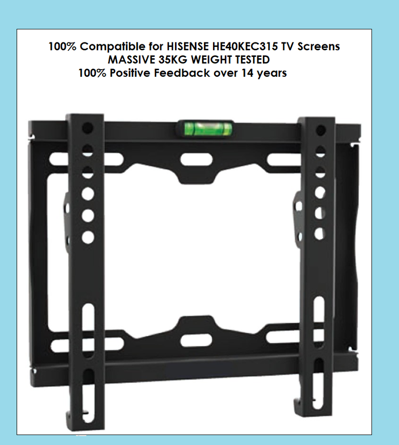 Hisense HE40KEC315 40" ULTRA SLIM TV BRACKET WALL MOUNT LCD Screen Fixing NEW