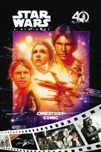 Star Wars: A New Hope Cinestory Book Comic 40th Anniversary Gift Idea Disney