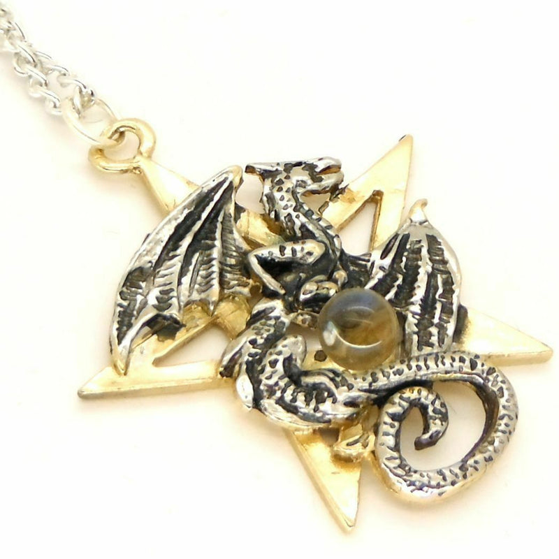 Forbidden Charms Dracogram for Premonitions Talisman Pendant Necklace Collection