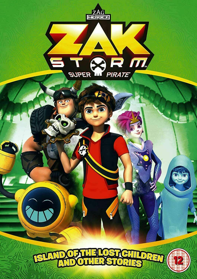 Zak Storm: Super Pirate - Island of the Lost Children DVD (2020) NEW Gift IDEA