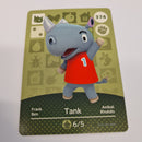 ANIMAL CROSSING AMIIBO SERIES 4 TANK 374 Wii U Switch 3DS GIFT IDEA CARD NEW