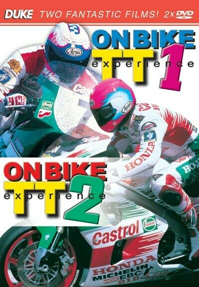 On Bike TT Experience Vol.1 and 2 (DVD, 2009) Gift Idea 90's action Superbikes