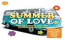 SUMMER OF LOVE 2CD ORIGINAL 60's Artists  Byrds Beach Boys Monkees Hollies Music