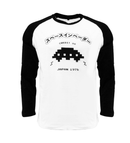 Numskull SPACE INVADERS (UFO RAGLAN BASEBALL) SIZE - EX SMALL RETRO GIFT IDEA
