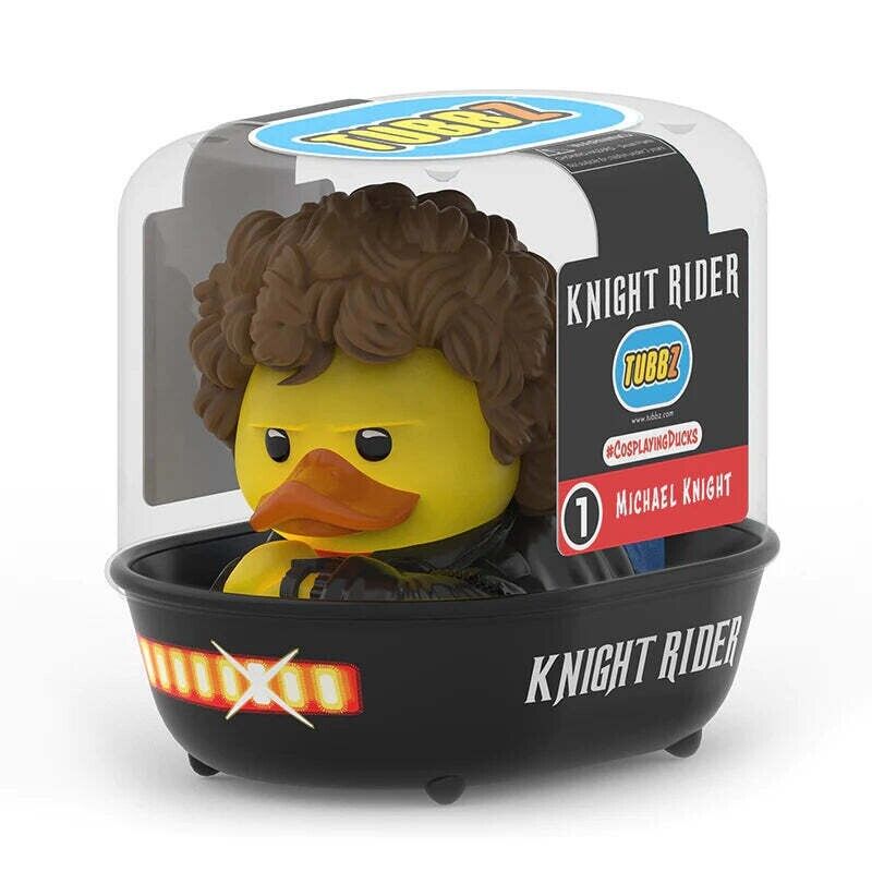 Tubbz - Knight Rider - Michael Knight - Cosplaying Duck Collectible