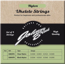 Johnny Brook High Quality Set of 4 Clear Nylon Ukulele Music Instrument Strings