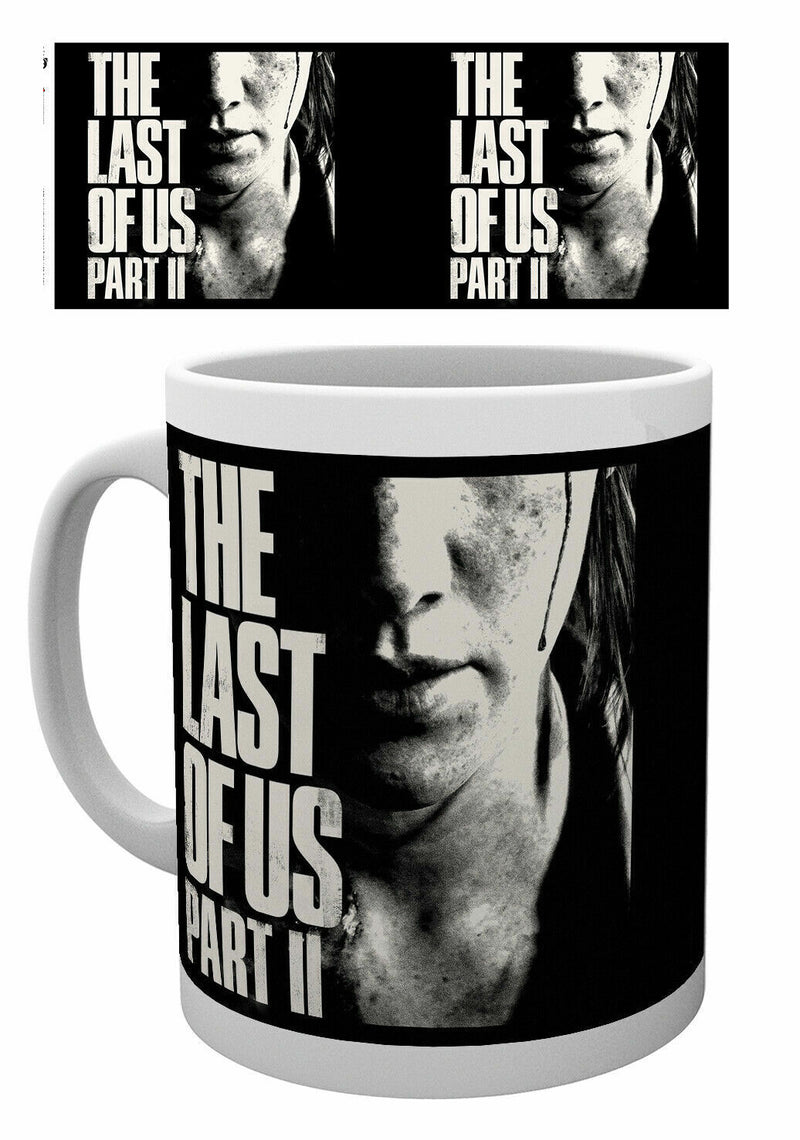 The Last of Us Part II 2 Face 10oz 300ml Ceramic Mug GIFT IDEA Ellie Merch Rare