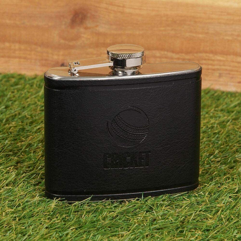 Armchair Supporters Society Cricket Hipflask GIFT IDEA Whiskey/Rum Drink NEW