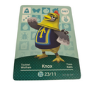Animal Crossing Amiibo Series 1 KNOX 047 Switch Gift Idea CARD new horizons