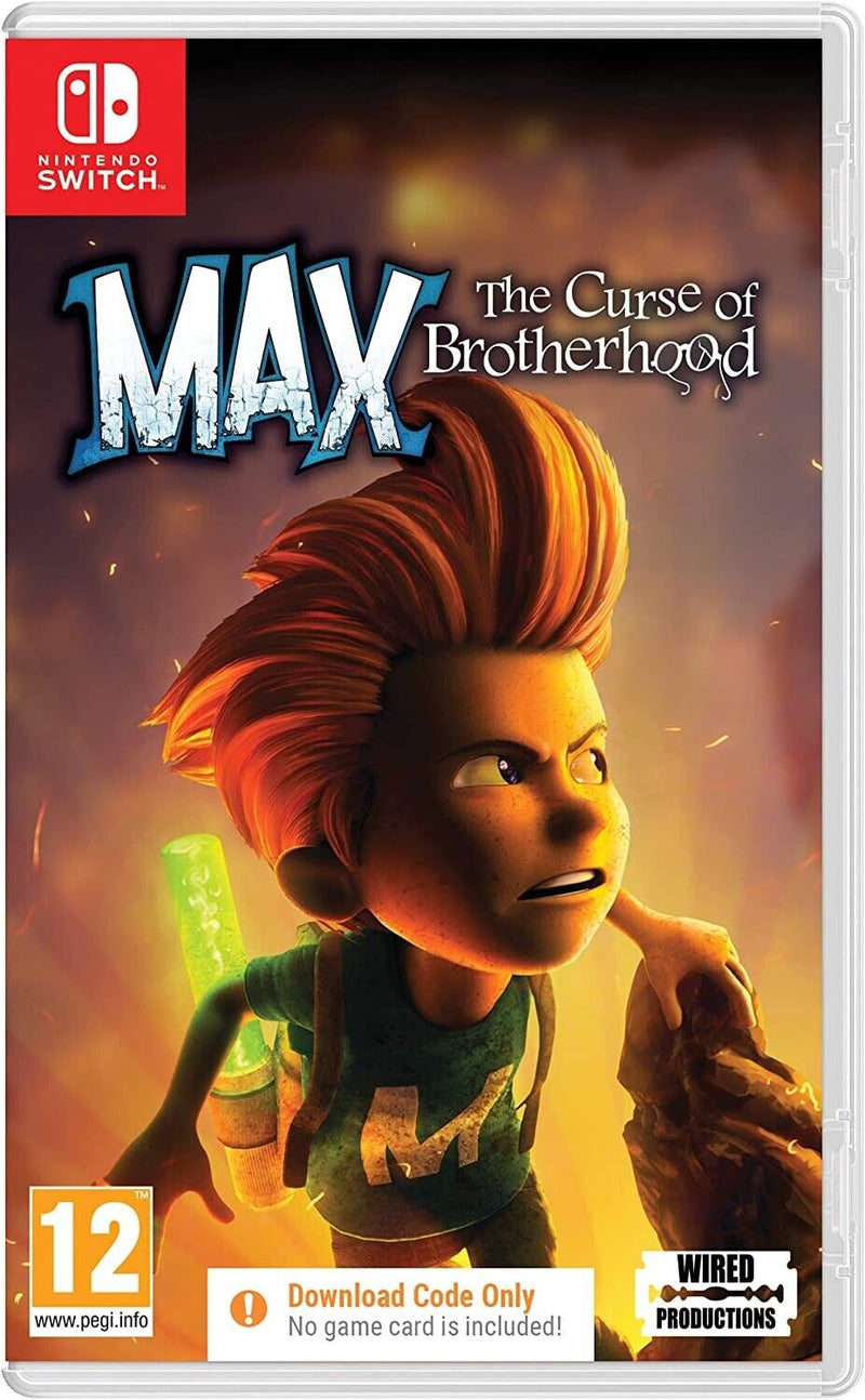 MAX: THE CURSE OF BROTHERHOOD (Nintendo Switch) CIB VERSION NEW GIFT IDEA GAME
