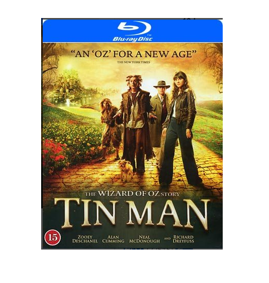 TIN MAN (2008) - 6 Hr MiniSeries - Zooey Deschanel - Wizard of Oz - NEW BLU-RAY