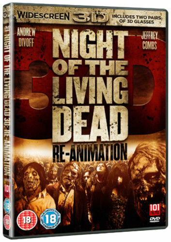 Andrew Divoff, Jeffrey Combs-Night of the Living Dead 3D - Re-animation DVD NEW