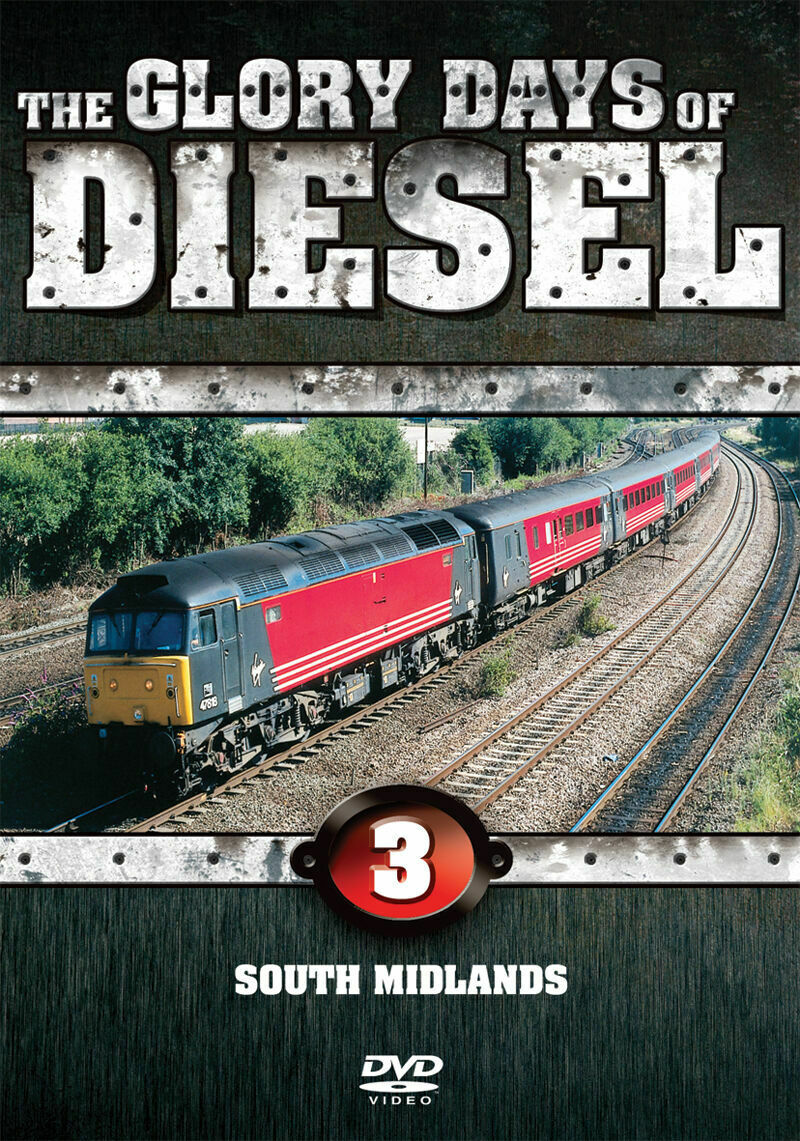 The Glory Days of Diesel Vol 3 South Midlands Train Railway Gift Idea NEW