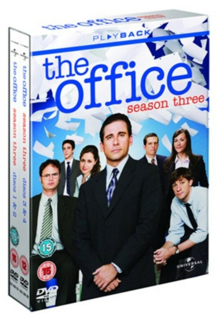 The Office: An American Workplace - Season 3 DVD Official UK STOCK NEW Carrell