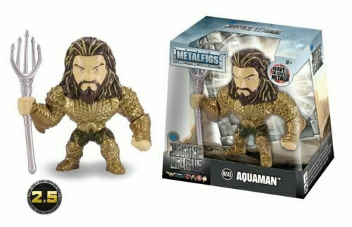 DC Justice League Metalfigs Aquaman 2.5" Official Gift Idea Die Cast Toy Figure