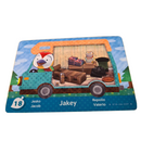 Animal Crossing New Leaf Horizon Amiibo Card JAKEY 18 Nintendo WiiU Switch 3DS