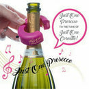 Just One Prosecco Musical Wine Bottle Collar Secret Santa Stocking Filler Gift