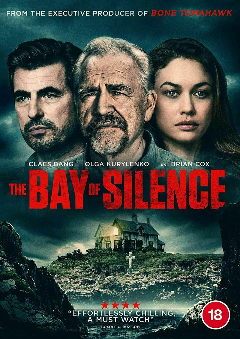 The Bay of Silence (DVD) Claes Bang, Brian Cox Movie - Gift Idea - NEW UK STOCK