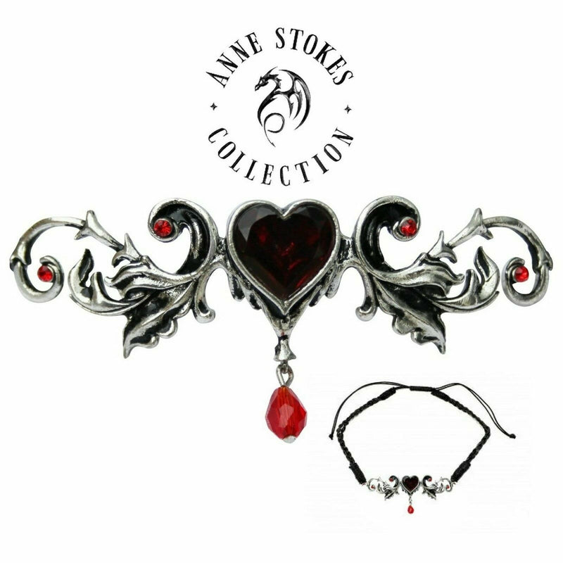 Hengeband BRIGHT HEART Anne Stokes Headband Tiara Handfasting GOTHIC JEWELLERY