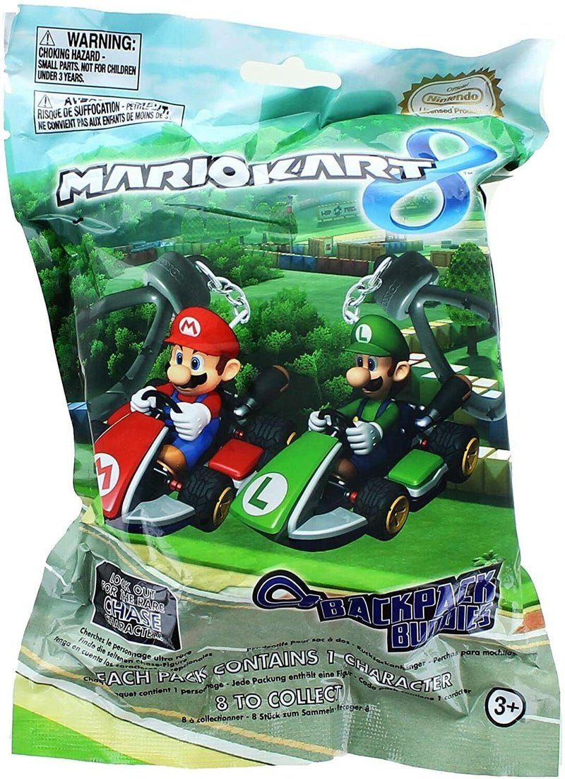 Nintendo Mario kart 8 - Backpack Buddies blind bag - OFFICIAL GIFT IDEA TOY KART