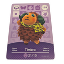 ANIMAL CROSSING AMIIBO SERIES 2 TIMBRA 158 Wii U Switch 3DS GIFT IDEA CARD NEW