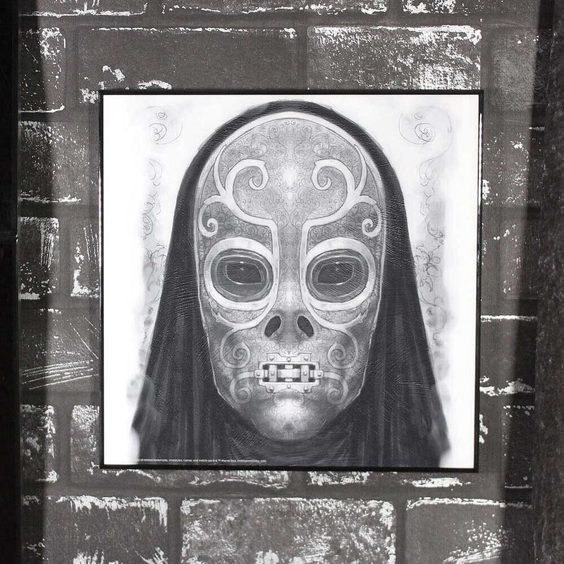 Death Eater Harry Potter Crystal Clear Picture RARE MERCH 32cm Pink GIFT IDEA