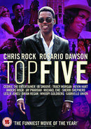 Top Five DVD Comedy Chris Rock Rosario Dawson JB Smoove Kevin Hart Brilliant