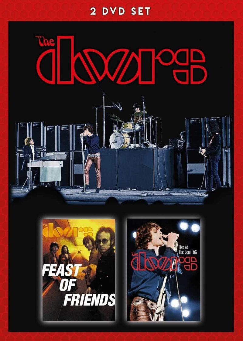 THE DOORS - FEAST OF FRIENDS + LIVE AT THE HOLLYWOOD BOWL 2 DVD BOX SET : NEW