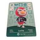 ANIMAL CROSSING AMIIBO SERIES 2 LUCHA 122 Wii U Switch 3DS GIFT IDEA CARD NEW