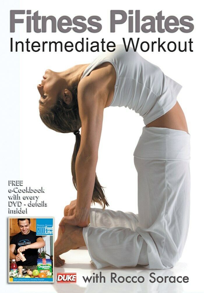 Fitness Pilates Intermediate Workout Rocco Sorace DVD Relieve Stress NEW Lessons